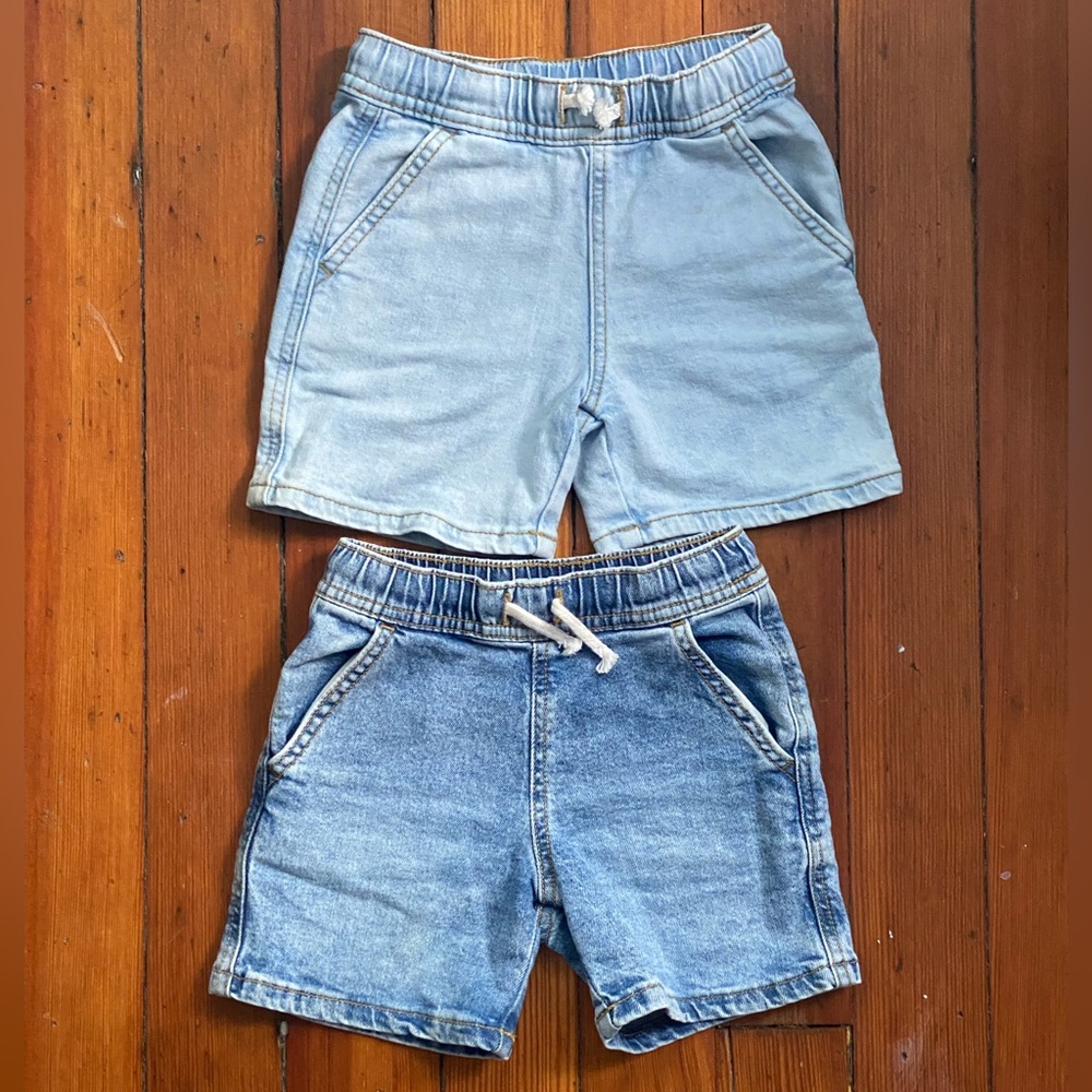 Cat & Jack Light Blue and Blue Kids Shorts Set